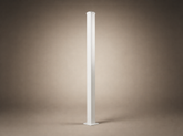 50mm x 50mm x 1.6mm Steel Post with Base Plate