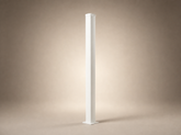 75mm x 75mm x 2mm Steel Post with Base Plate