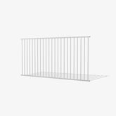 Pearl White Premium Oakey steel fence panel, custom manufactured for strength and style, delivered Australia-wide.