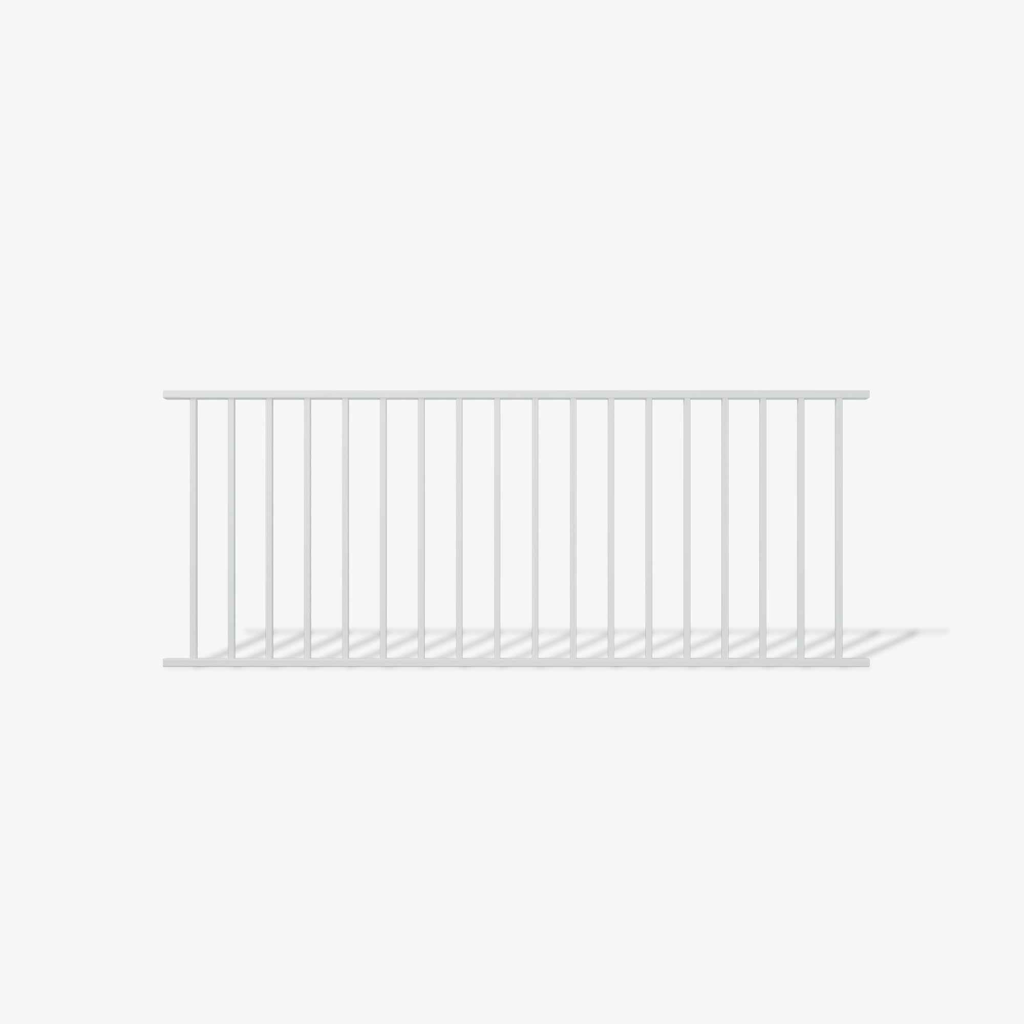 Pearl White Austin balustrade panel – affordable Australian-made steel balustrade, simple modern design, nationwide delivery, trusted by builders and homeowners for strength and value.