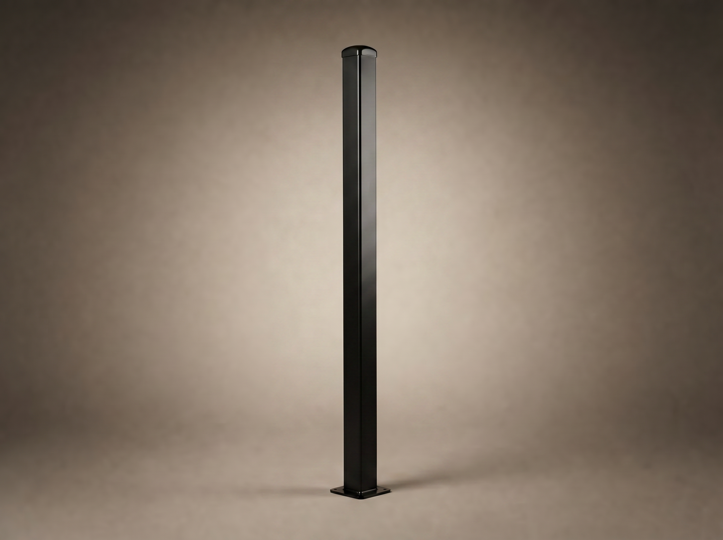 50mm x 50mm x 1.6mm Steel Post with Base Plate