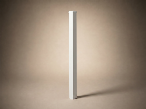 65mm x 65mm x 1.6mm Steel Post For Wall Mounting