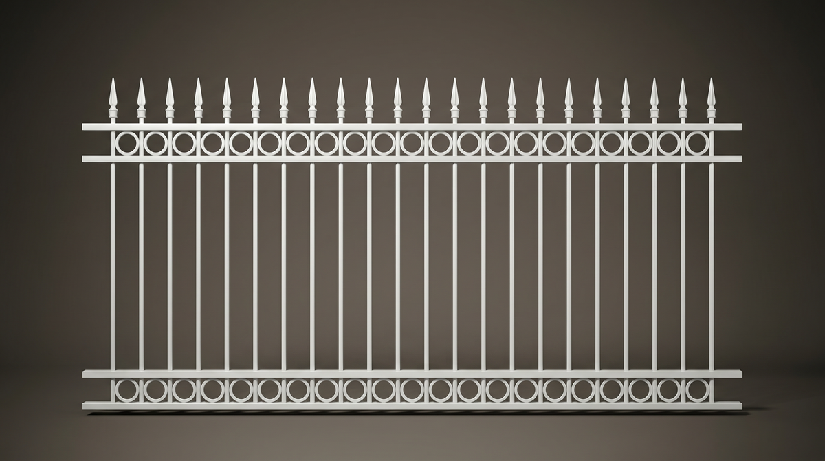 Ashgrove Steel Fence Panel