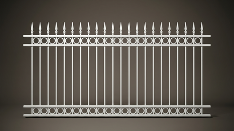 Ashgrove Steel Fence Panel