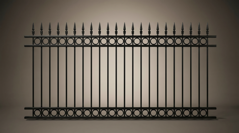 Ashgrove Steel Fence Panel