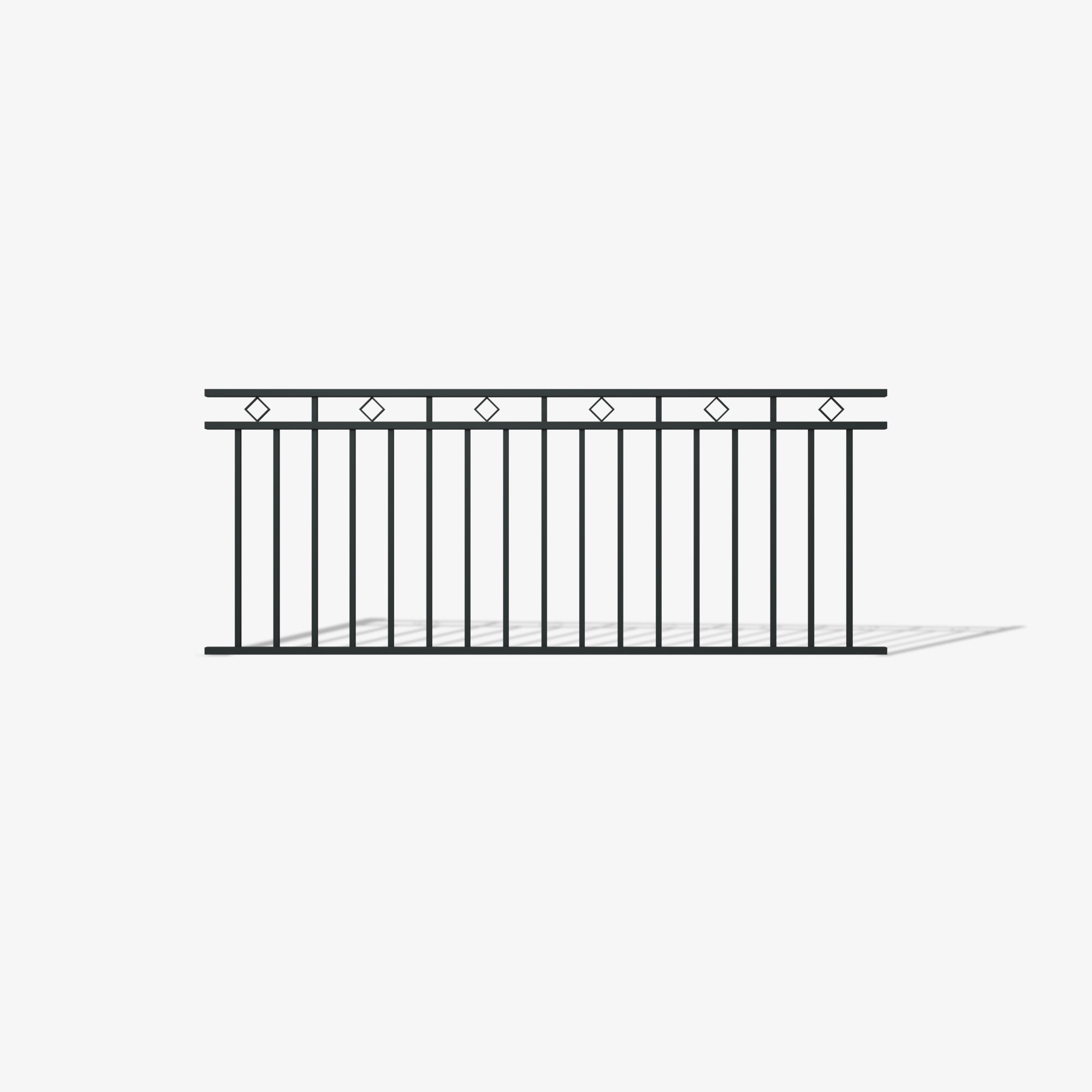Pearl White Premium Bronte steel fence panel, custom manufactured for modern and secure fencing, delivered Australian-wide.