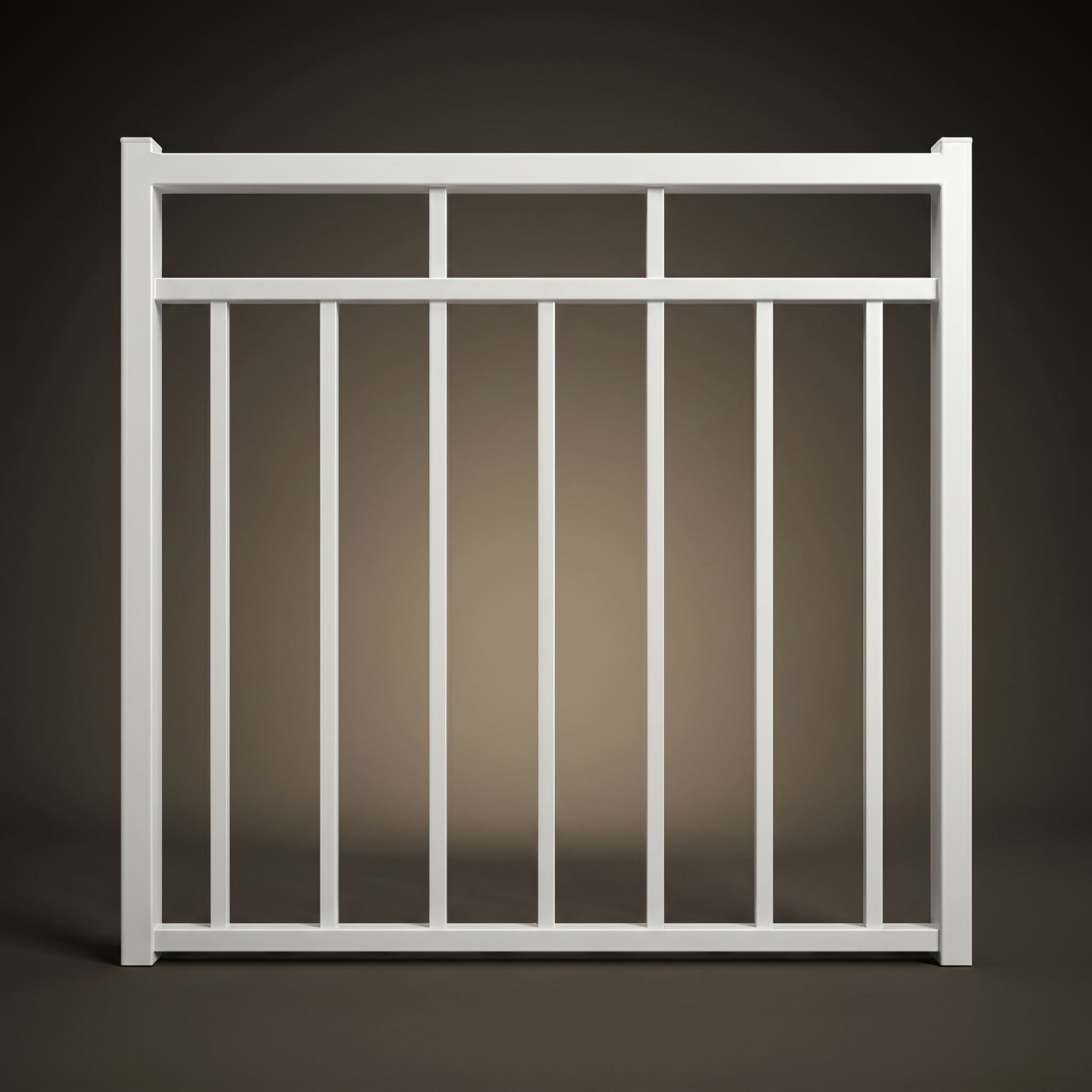 Monroe custom steel single driveway gate in Pearl White — modern architectural design with 10-year warranty by Mason & Dean