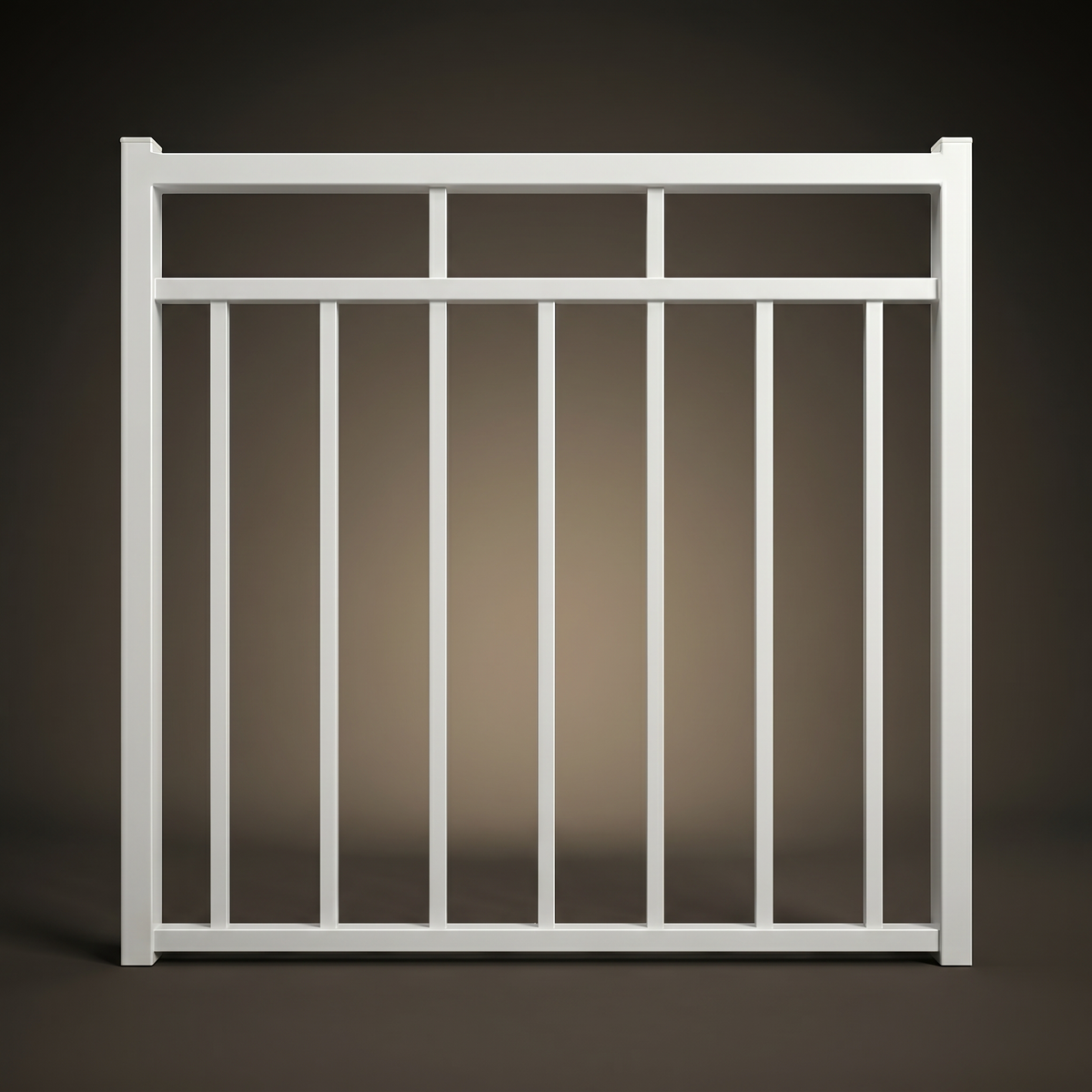 Monroe custom steel single driveway gate in Pearl White — modern architectural design with 10-year warranty by Mason & Dean
