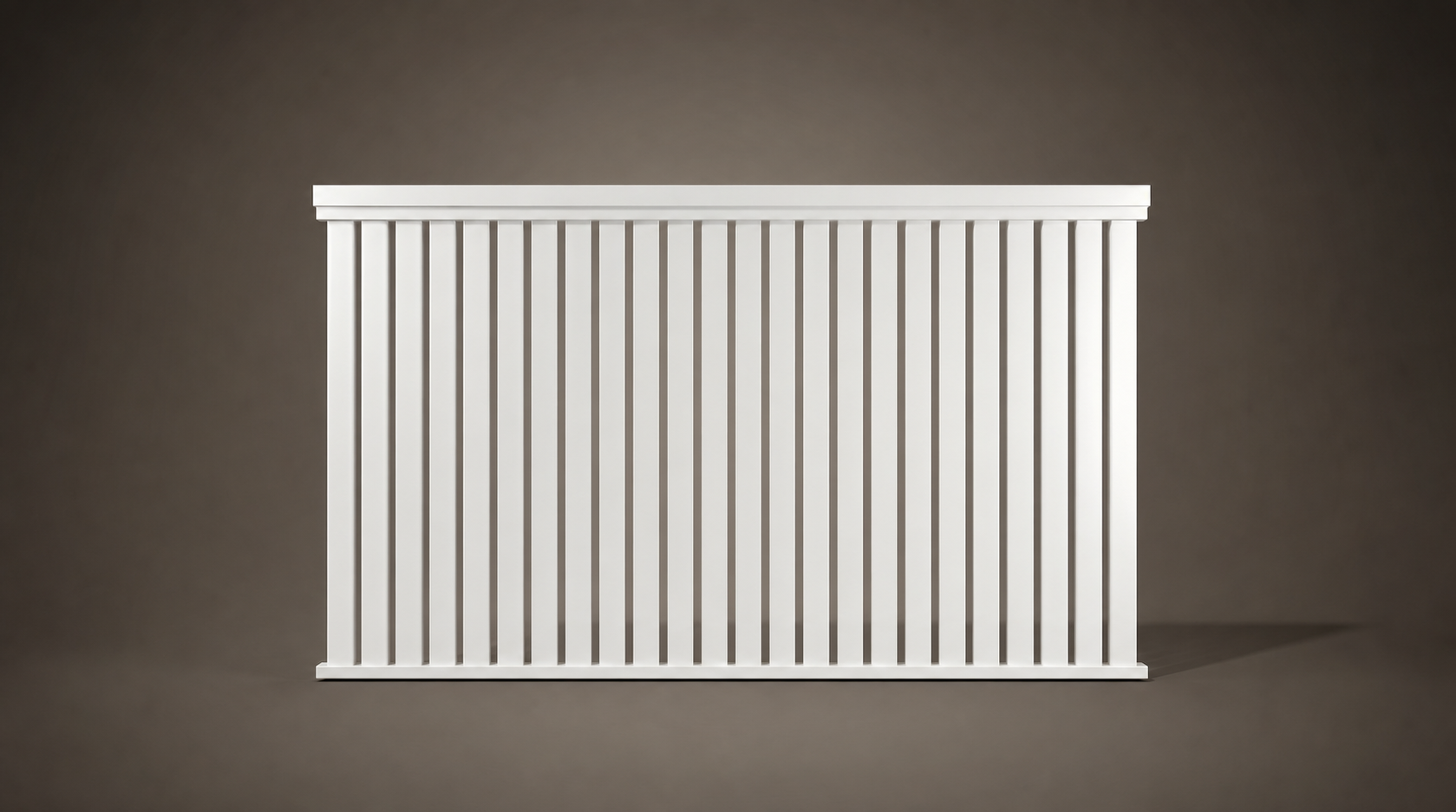 Bayview steel balustrade panel in Pearl White — Hamptons coastal design, Australian-made with 10-year warranty by Mason & Dean